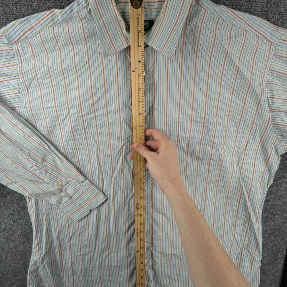 Gitman Bros Usa Squire Shoppe Button Up Striped O… - image 3